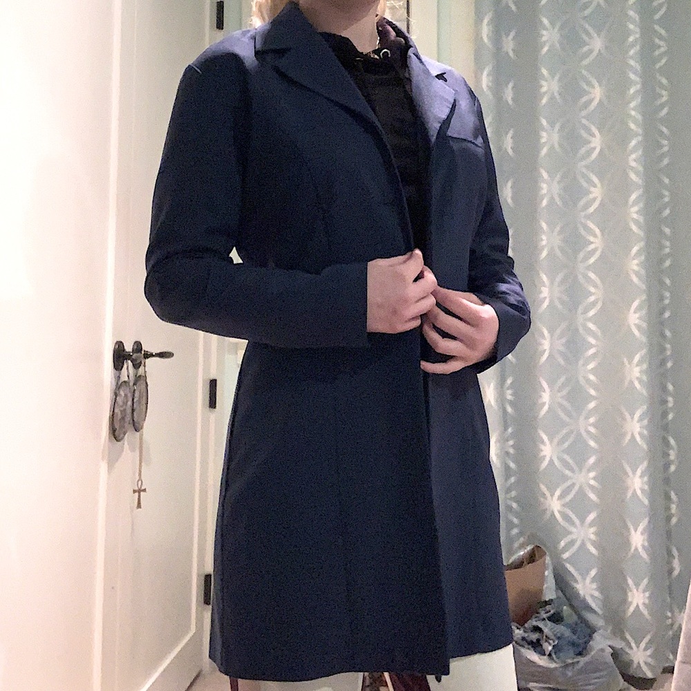 Navy blue blazer
